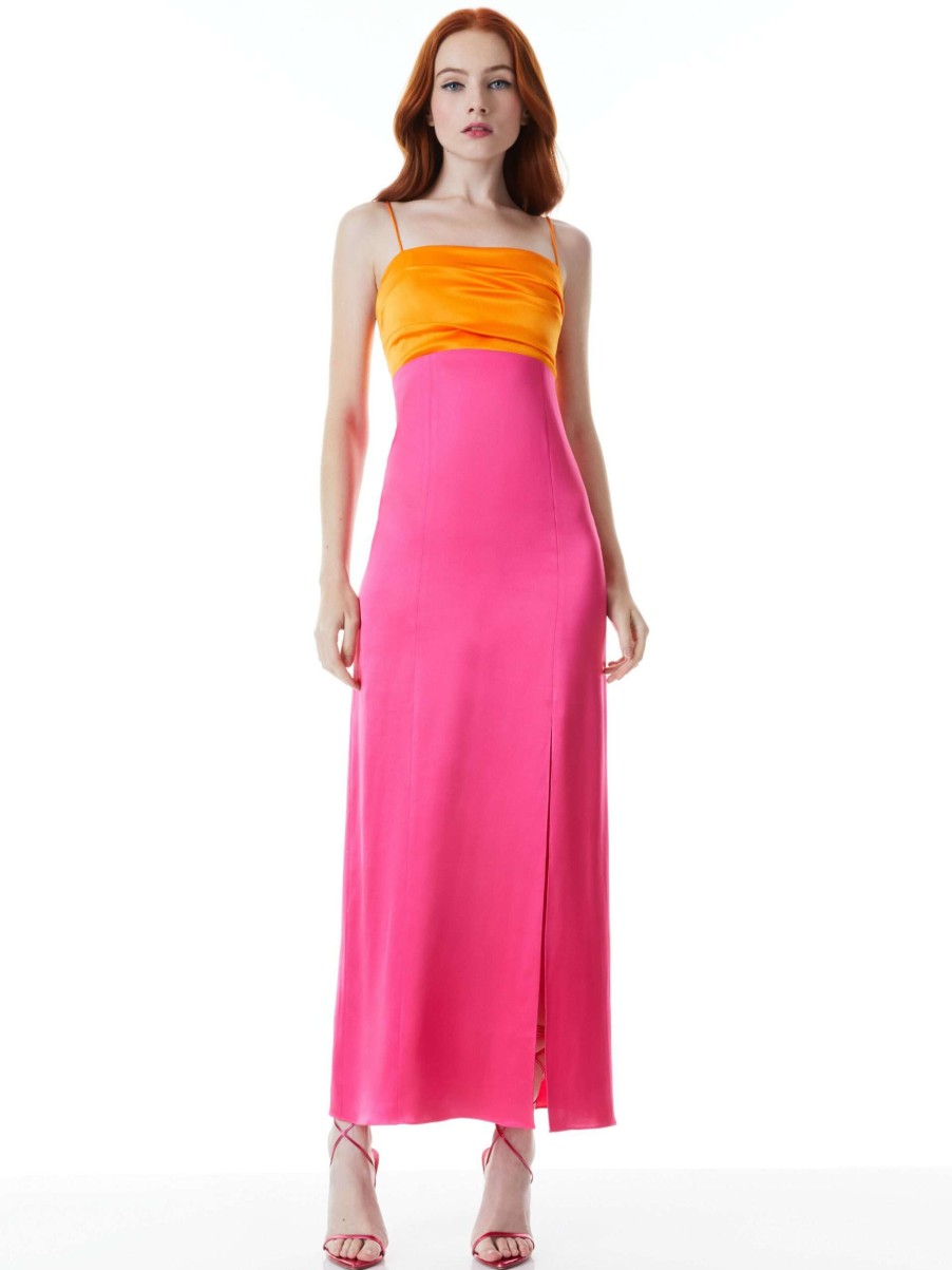 Dresses * | Lilita Maxi Dress Alice And Olivia Official