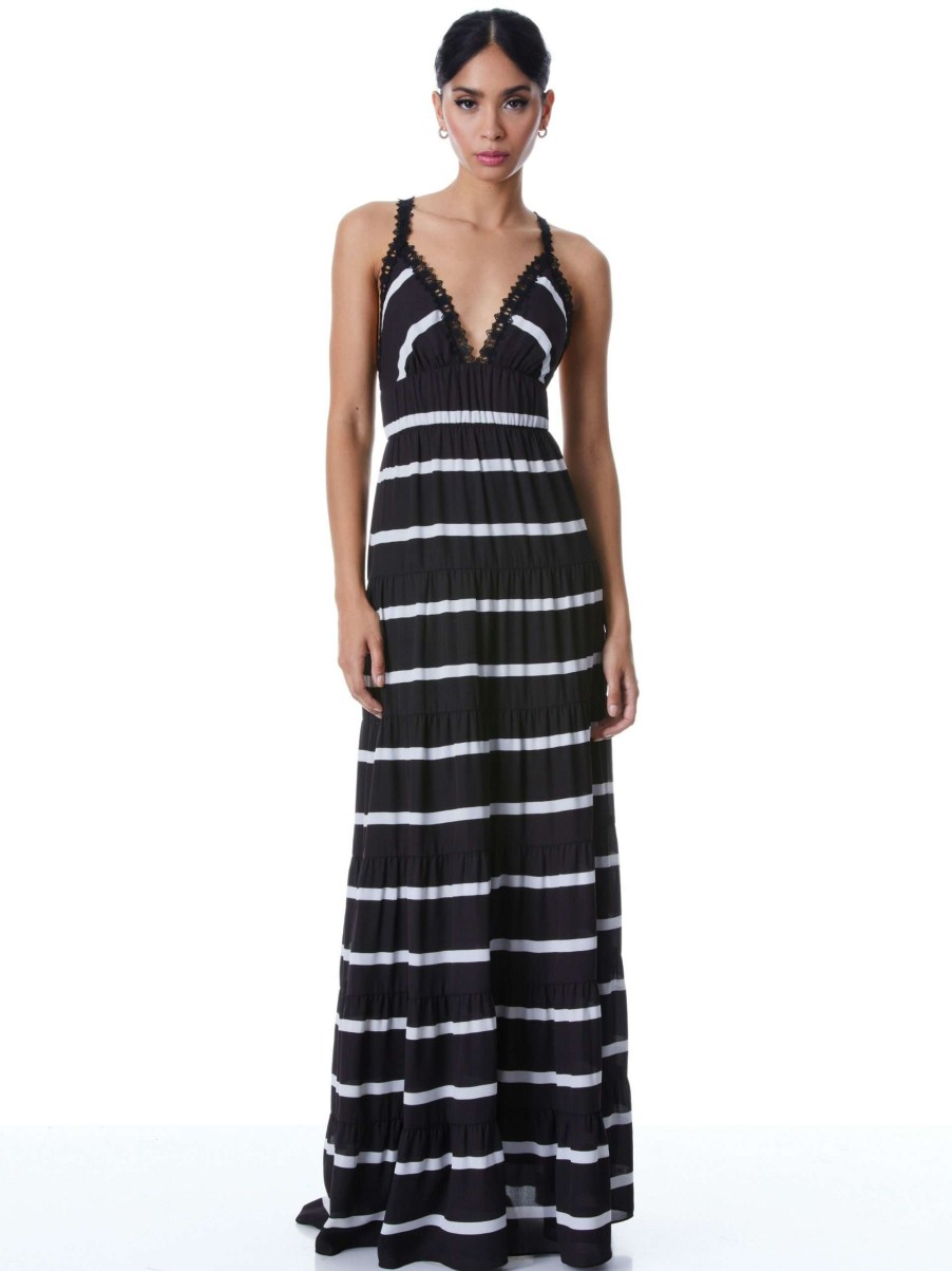 Dresses * | Karolina Maxi Dress Alice And Olivia Special Style