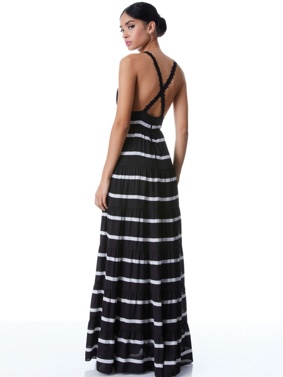 Dresses * | Karolina Maxi Dress Alice And Olivia Special Style