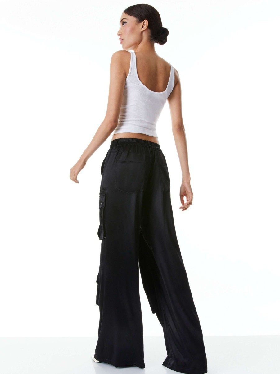 Pants * | Joette Low Rise Cargo Pant Alice And Olivia Less Expensive