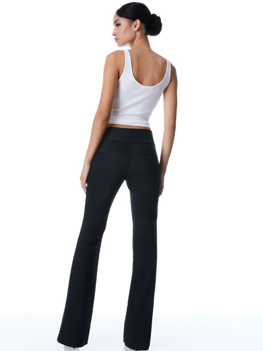 Pants * | Olivia Bootcut Pant Alice And Olivia Low Price