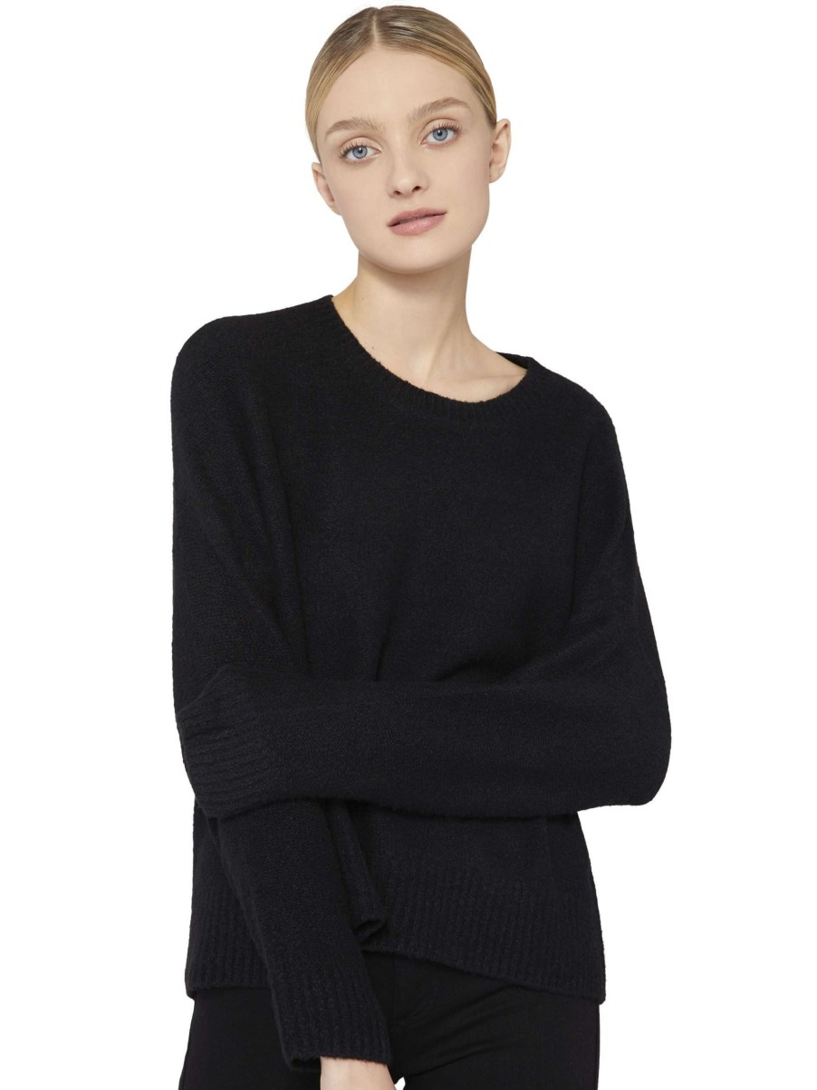 Sweaters * | Roma Slouchy Pullover Alice And Olivia Discount Online