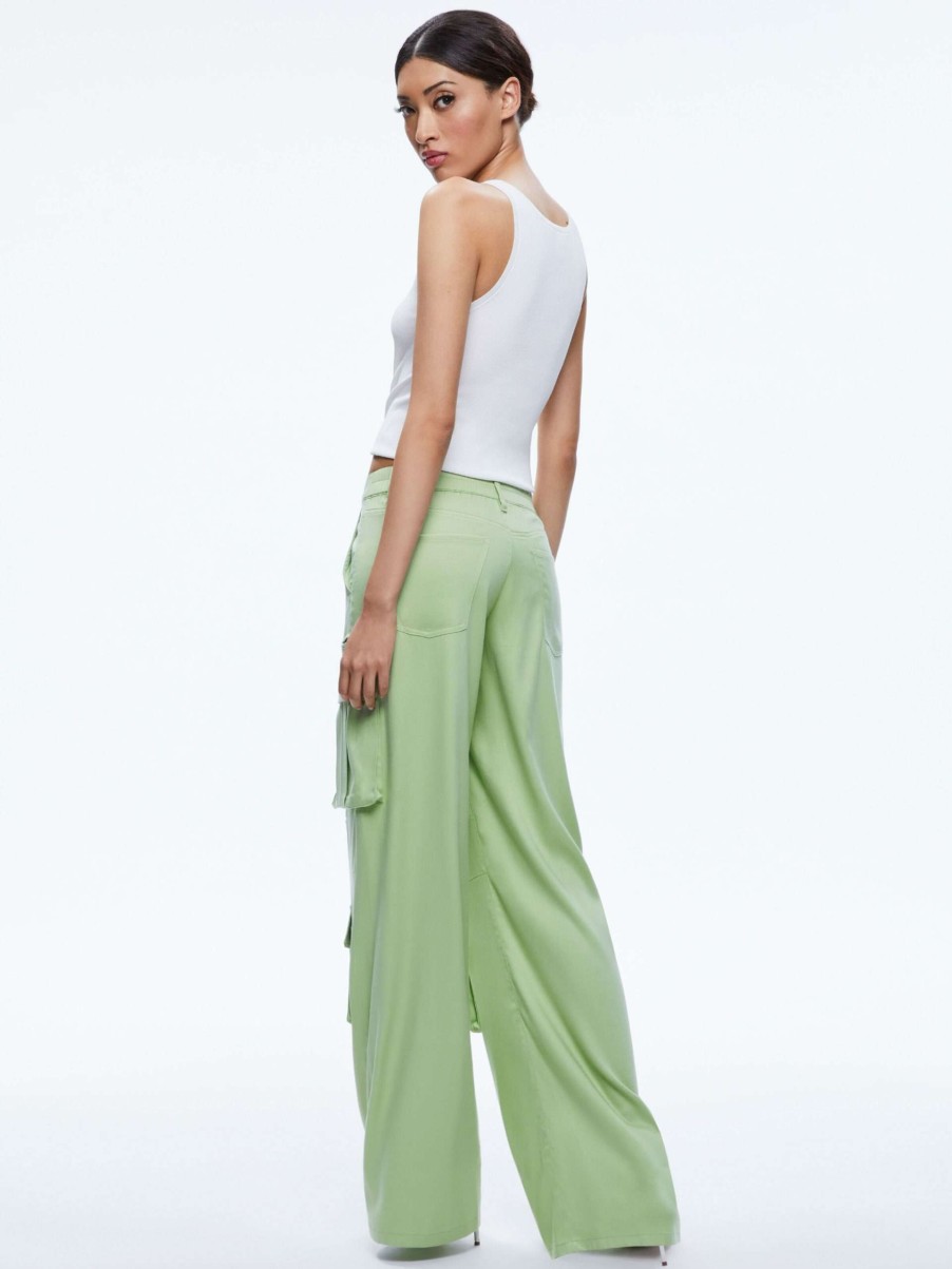 Pants * | Joette Cargo Pant Alice And Olivia Excellent Quality